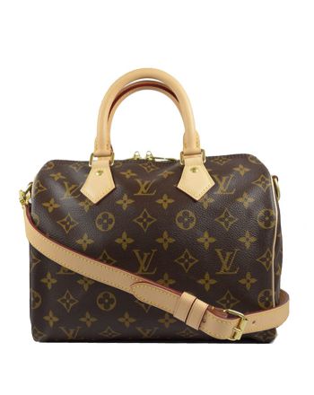 Louis Vuitton monogram speedy M40390 Brown