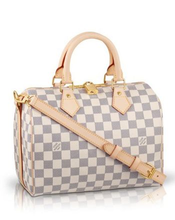 Louis Vuitton Damier Speedy N41000 White