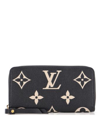 Zippy Wallet Bicolor Monogram Empreinte Giant