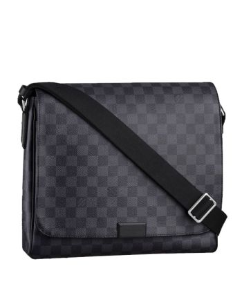 Louis Vuitton Damier District N41272 Black